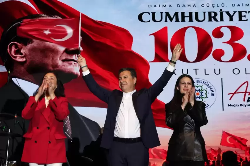 Muğlada Cumhuriyet coşkusu Madrigal konseriyle zirveye çıktı