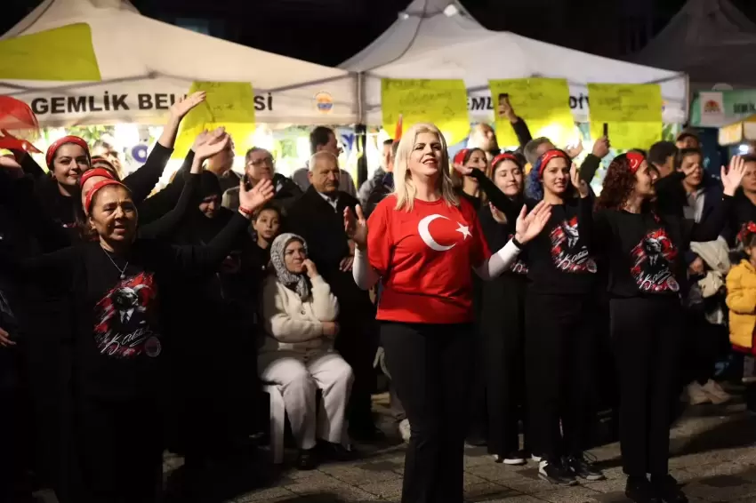 Anadolunun renkleri Gemlikte buluştu