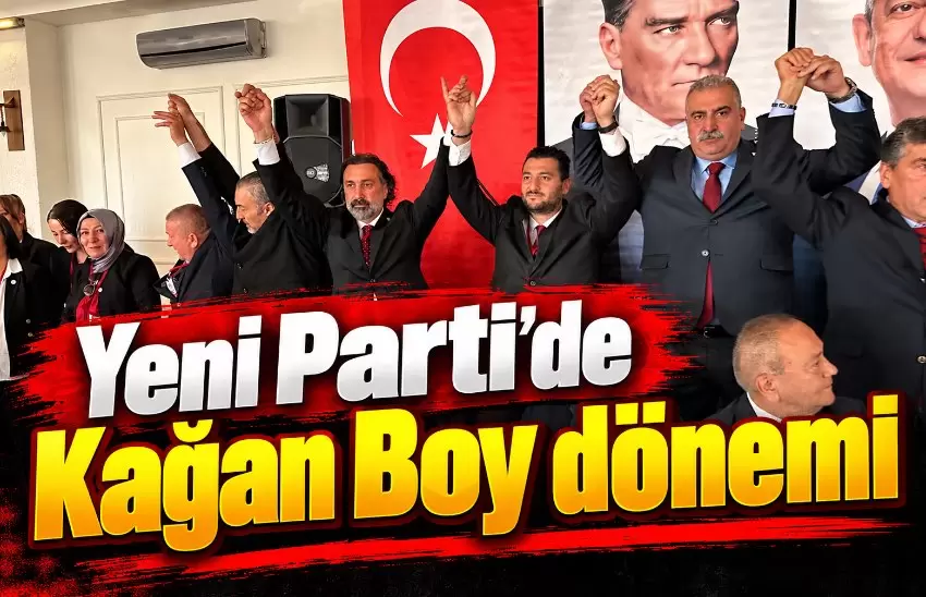 Yeni Parti Kdz. Ereğlide Kağan Boy dönemi resmen başladı