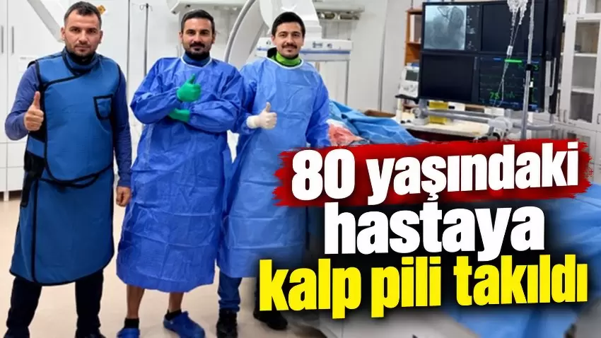 Kdz.Ereğli Devlet Hastanesi anjiyo ekibinden bir başarı daha