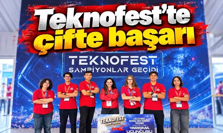 TEKNOFESTte Kdz. Ereğli BİLSEMden çifte Türkiye derecesi