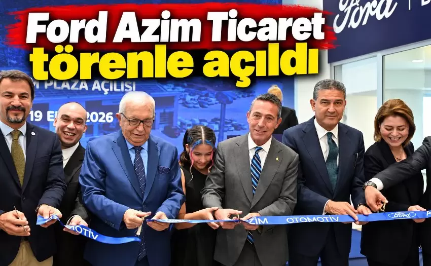 Ali Koç, Ford Azim Ticaretin açılışı için Ereğliye geldi