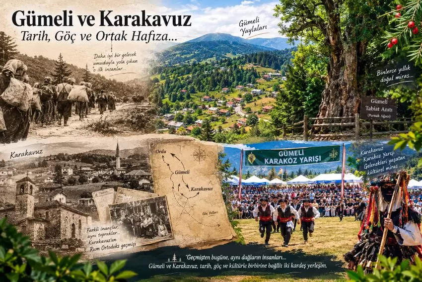 Karakavuz ve Gümeli Tarihi kökler, göç hafızası ve kültürel miras