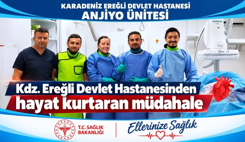 Ölümcül ritim bozukluğuyla hastaneye başvurdu, hayata yeniden tutundu
