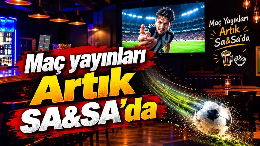 Maç keyfi artık SA-SA Pubda