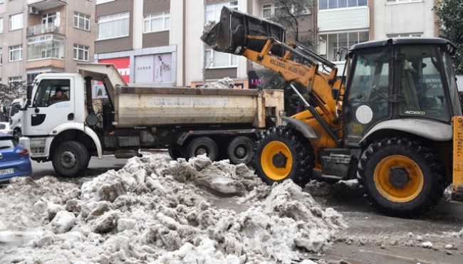 Kdz. Ereğli’de kar temizliği seferberliği