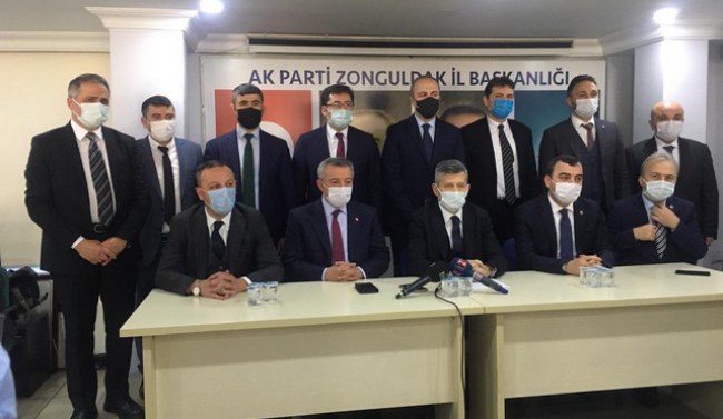 AK Parti Zonguldak Zeki Tosun ile devam