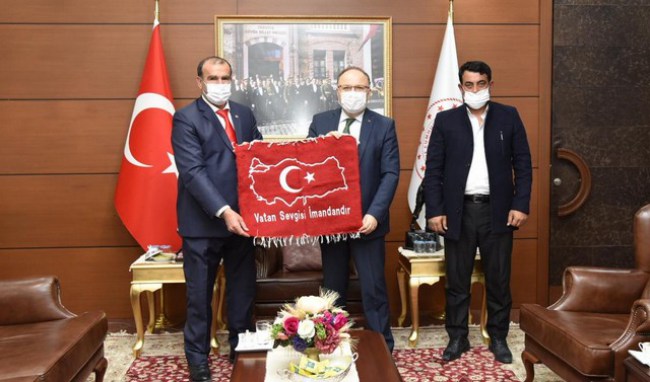 Zonguldak Valisine Siirt'ten ziyaret