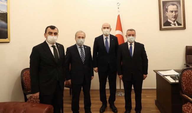 Bakan Soylu ile Ereğli’yi konuştular