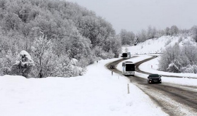 Kdz.Ereğli-Zonguldak yolu trafiğe kapatıldı