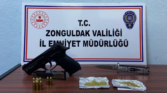 Zonguldak ilçelerinde eş zamanlı uyuşturucu operasyonu