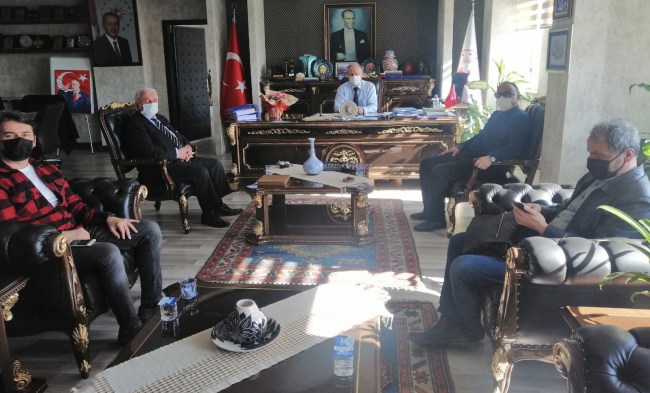 EGD Yönetimi Kaymakam Çorumluoğlu’nu ziyaret etti