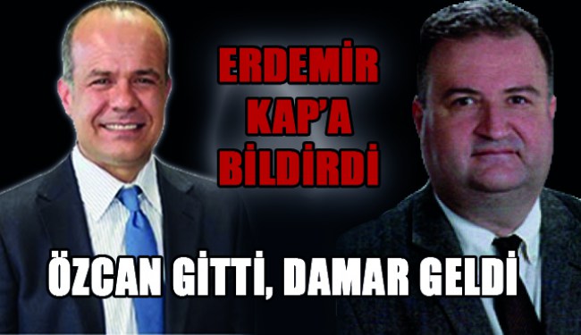 Toker Özcan gitti, Gürtan Damar geldi