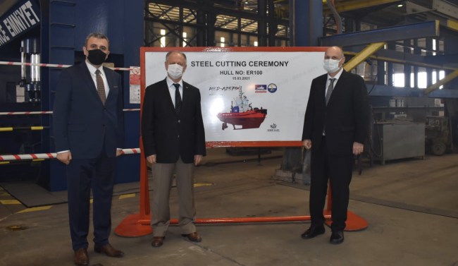 Med Marine, 100. Römorkör inşaası için hazır