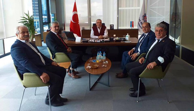 Başkan Demirtaş'tan Genel Başkan Yardımcısı Odabaş'a ziyaret