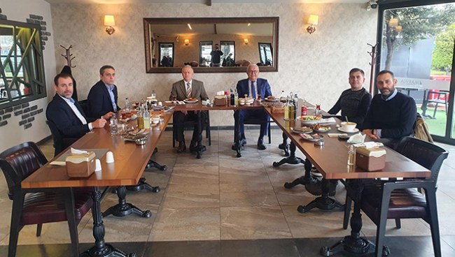 Yatırımcılar, Müftüoğlu'nun misafiri oldu