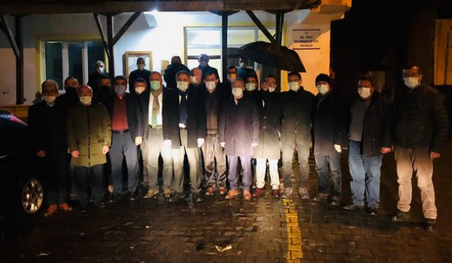 Uçar, Bozkurt ve parti yöneticileri, köy muhtarları ile bir araya geldi