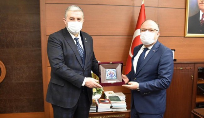 MÜSİAD Genel Başkanı Kaan, Vali Tutulmaz'ı ziyaret etti