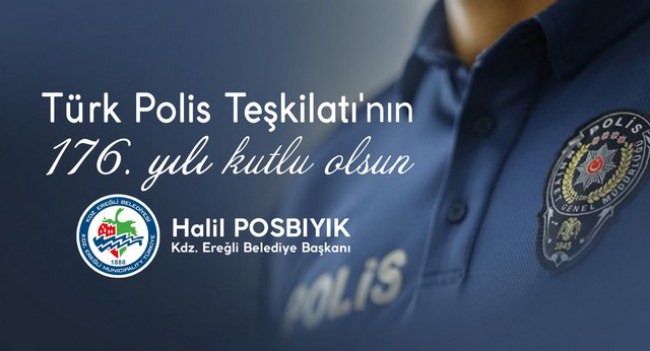 Posbıyık, Polis haftasını kutladı