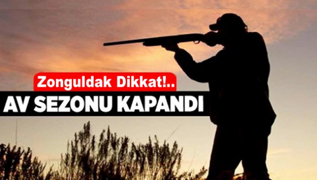 Av sezonu Ağustos ayına kadar kapandı