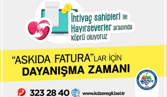 Askıda Fatura uygulaması yeniden başladı