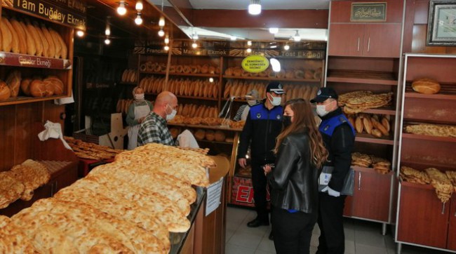 Ereğli'de fırınlar denetlendi