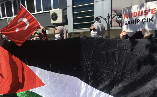 Kdz.Ereğli’de ‘Katil İsrail’ sesleri