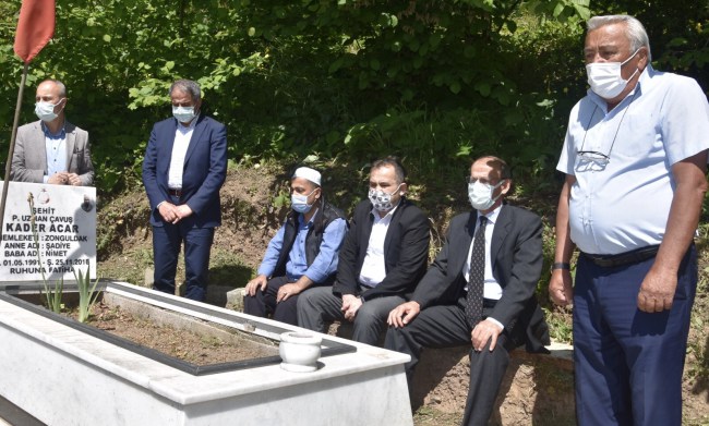 AK Parti’den şehit Kader Acar’a vefa