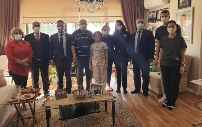 Ereğli protokolü şehit ailelerini unutmadı