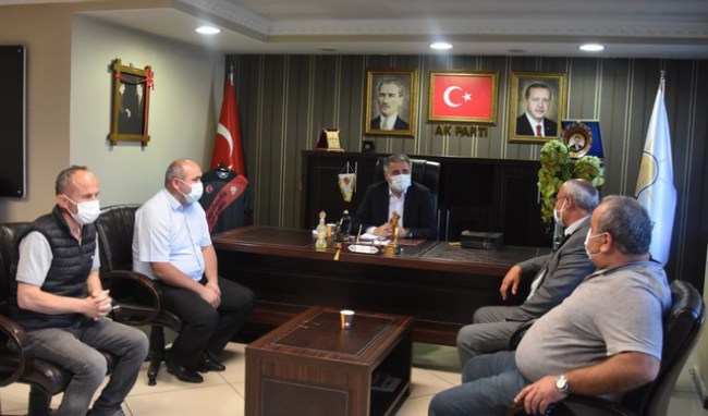 Kurum İdarecileri ve Kulüp yöneticilerinden Başkan Bozkurt'a ziyaret