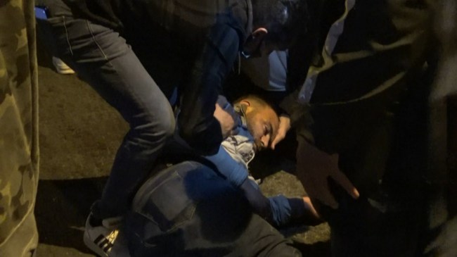 Motorsiklet sürücüsü ağır yaralandı