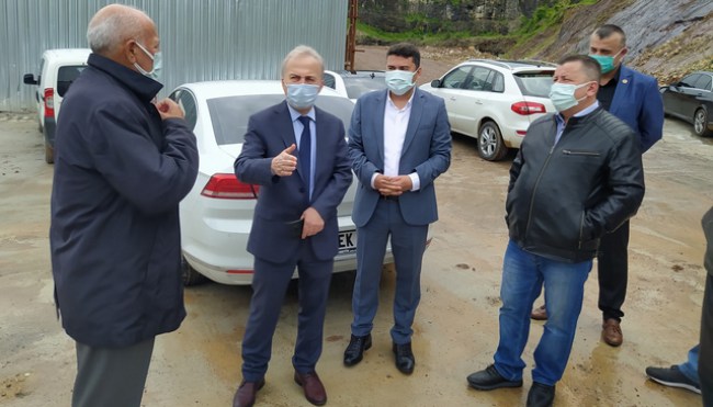 Alaplı halkının cüruf tesisi hassasiyeti devam ediyor