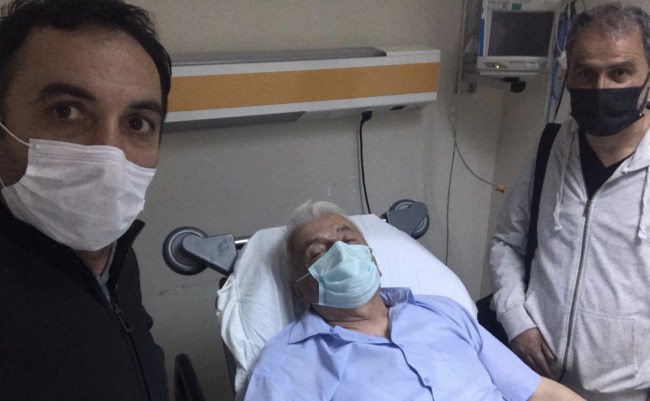 Necati Günay hastaneye kaldırıldı