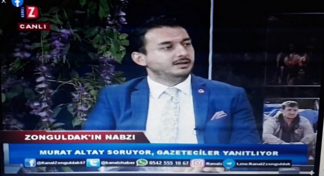 Kanal Z’de Zonguldak ve Ereğli’nin sorunları tartışıldı