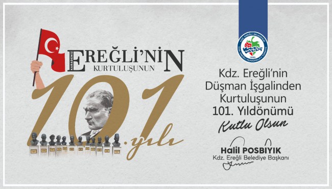 Posbıyık, Kdz.Ereğli’nin kurtuluş yıldönümünü kutladı