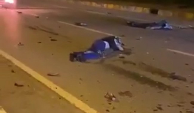 Akçakoca sapak’ta feci kaza