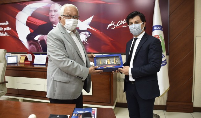 Başsavcı Yücedağ veda ziyaretlerinde