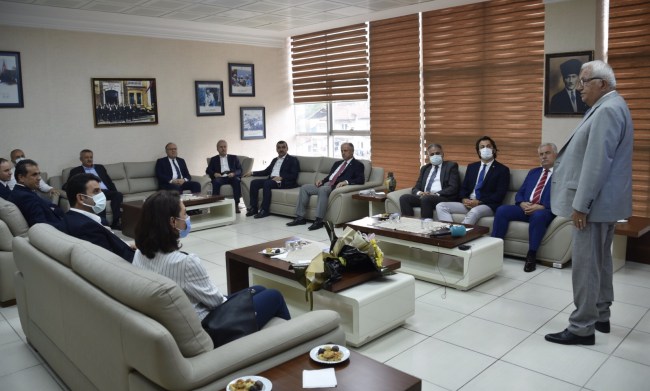 Zonguldak protokolü tam kadro Ereğli belediyesinde