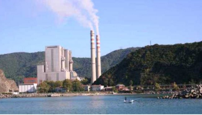 ÇATES'teki kirliliğe Zonguldak Valiliği el attı.. Denizden numune alındı