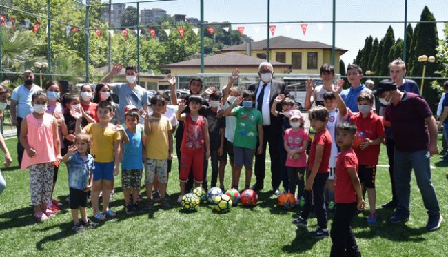 Kdz. Ereğli’de 2 semt sahası daha açıldı