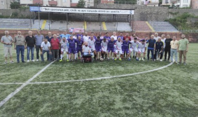 Futbol emektarlarına büyük vefa