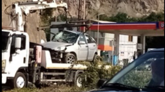 Kdz. Ereğli'de Tankerden dökülen mazot kaza yaptırdı..