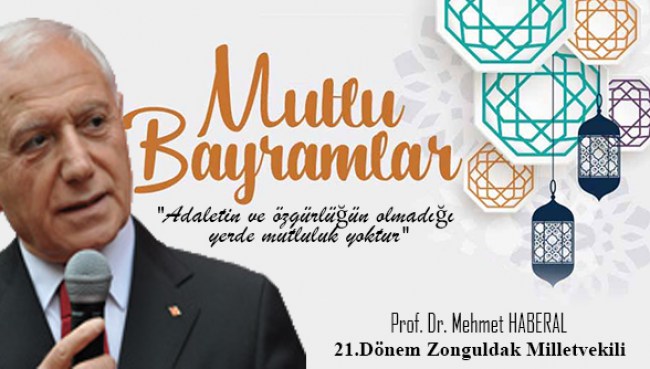 Prof. Dr. Mehmet Haberal Kurban Bayramı mesajı