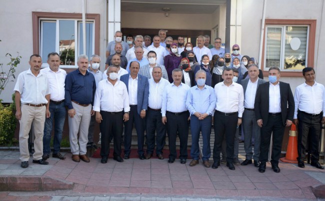 AK Parti heyeti Gülüç’te buluştu