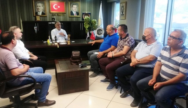 Kent Konseyinden AK Parti'ye ziyaret
