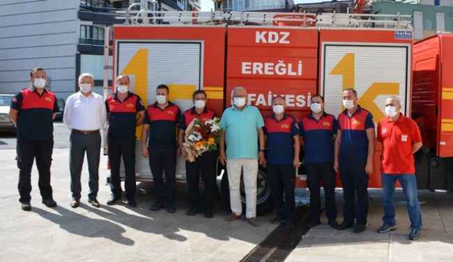 Posbıyık: "Vatan için çalıştınız. Sizlerle gurur duyuyorum"