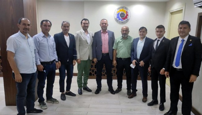 BATİYAC, TSO Başkan Arslan Keleş ile biraraya geldi