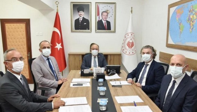 Çaycuma Sera OSB Yönetimi Vali tutulmaz başkanlığında toplandı