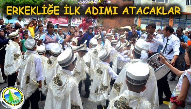 Alaplı'da 60 çocuk erkekliğe ilk adımını atacak