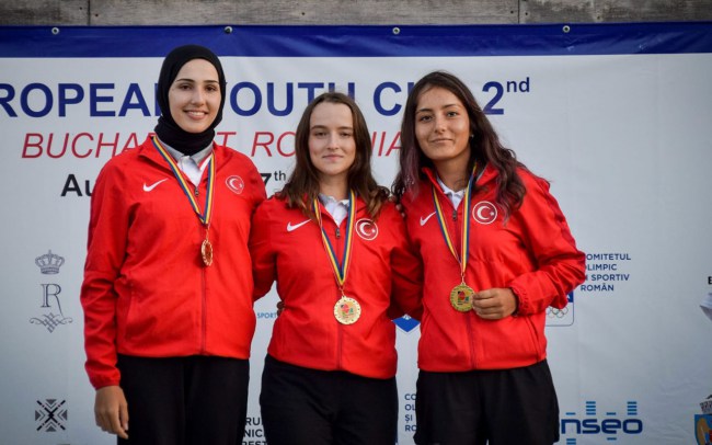 Muğla'nın okçuları Avrupa'nın en başarılı takımı oldu